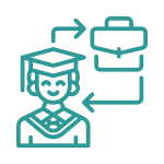 Industry partnerships that provide students with internship opportunities